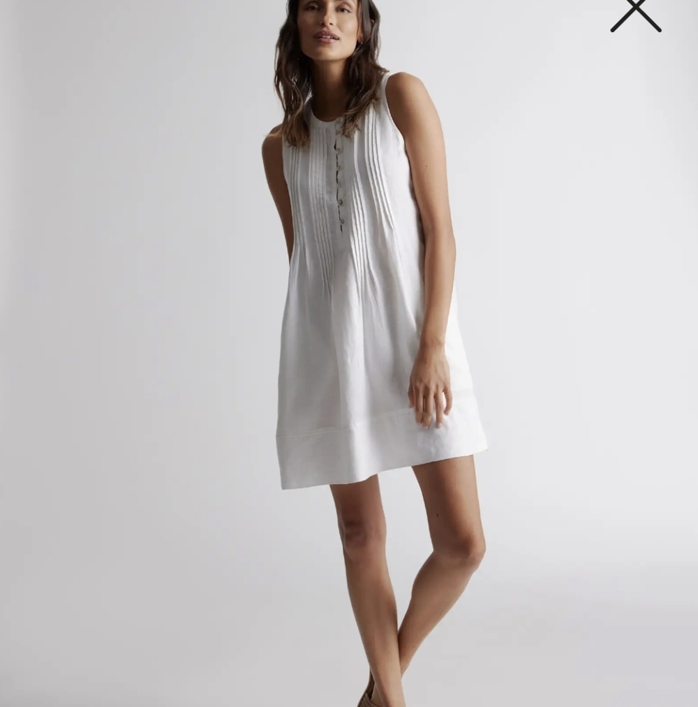 Quince Dress Large White